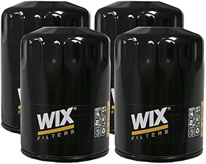 Newparts Wix Set of 4 Engine Motor Oil Filters For Ford Lincoln Mazda Mercury DOHC FI