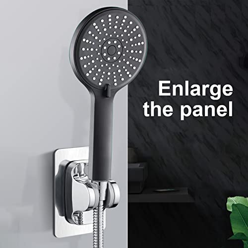 Rvkxad Shower Head, Handheld Showerhead - High Pressure 5 Spray Modes Handheld Shower Heads For Bathroom (Black) #TOP4