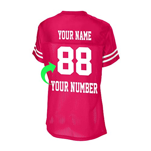 Customize Your Own Football Jersey With Your Name And Team Number Personalized & Customized Jersey #TOP1