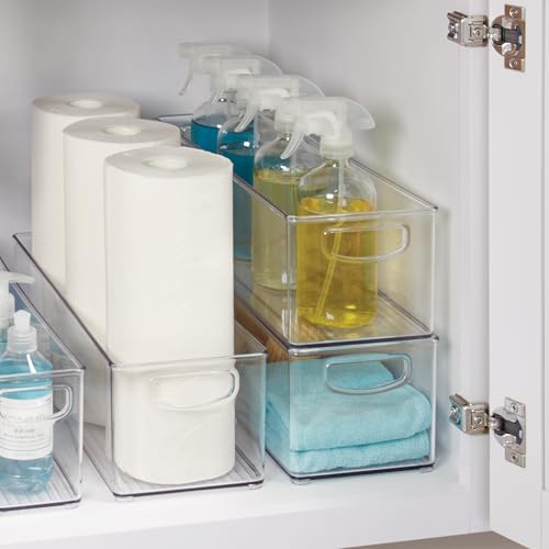 iDesign Plastic Stackable Pantry Bin with Handles, Clear by InterDesign - Image 6