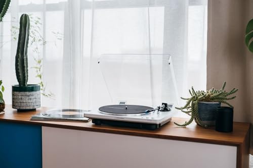 Image of Audio-Technica AT-LP70XBT Wireless Turntable (White /Silver)