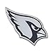 NFL Arizona Cardinals Premium Metal Emblem, Red, Standard