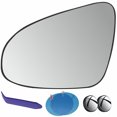 Driver Side Mirror Glass Compatible with Toyota Corolla C-HR