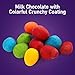 Cadbury Chocolate Candy Coated Rainbow Mini Eggs for Easter Basket Stuffers, Candy Dishes, Party Favors, and Decorating Desserts - Cadbury Chocolate Eggs in Crisp Sugar Shell for Kids (8oz, 4 Pack, Coated Rainbow Mini Eggs)