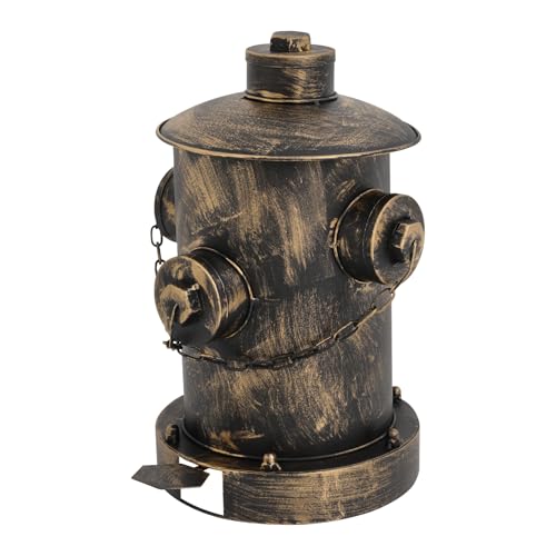 Caneca de basura retro con pedal y cubo interior 0.66 gal