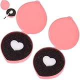FJYXCHENXM 2 Pack Color Removal Cleaner Sponge, Makeup Brushes Sponge Cleaner, Lightweight Color Removal Makeup Brushes Cleaner Quickly Without Water for Home Travel
