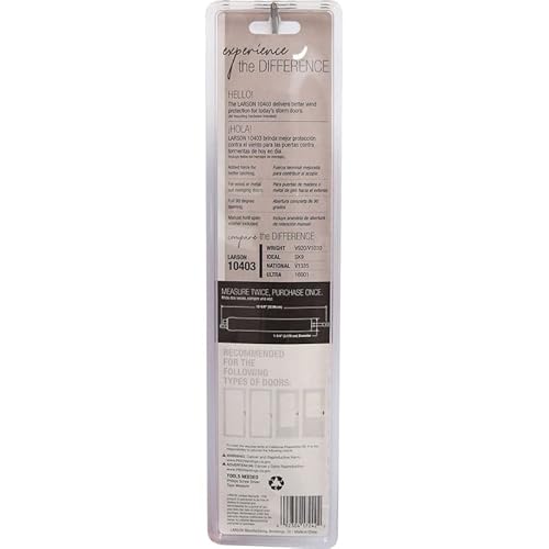 Larson Standard Duty Aluminum Pneumatic Door Closer - Case Of: 1 #TOP2