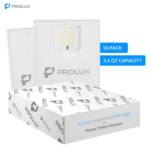 Gv Genuine 10 Pack Of Bags For Prolux Tritan Vacuum Cleaner #TOP1