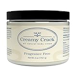 Creamy Crack CompassionRx All-Natural THERAPEUTIC Body Cream (Formerly All Natural Body Cream), Fragrance Free, 6 ounce Jar, Eczema, Psoriasis, Dry Skin, Oncology, Kidney Dialysis