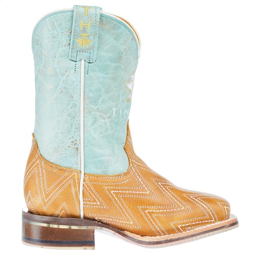 Tin Haul Little Kids Dancette Cowgirl Love Sole Green 8 In Top Boot Green 114