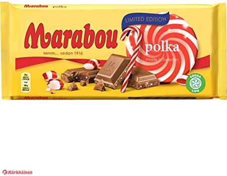 Marabou Polka Chocolate bar 200g (Set of Eight) Limited Edition