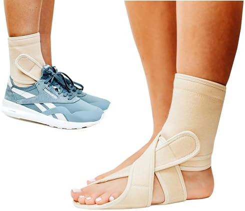 Dosh AFO Foot Drop Brace - Drop Foot Brace for Walking- AFO - Unisex (Left- One Size)