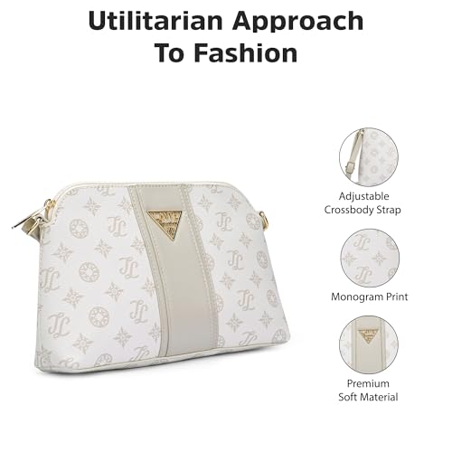 Image of Lavie Signature Women's Mono Georgia Crossbody Sling Bag | Ladies Purse Handbag | Gift For Women