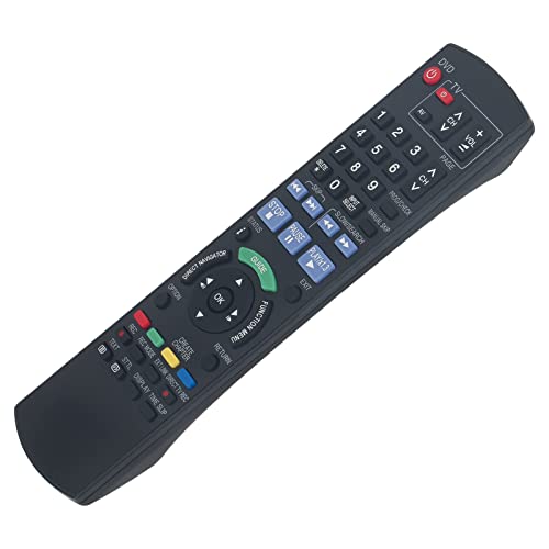 VINABTY N2QAYB000126 Replacement Remote Control Compatible with Panasonic DVD Recorder DMR-EZ27 DMR-EZ28 DMR-EZ27EB DMR-EZ28EB DMR-EZ27EB-K DMREX27EB DMREZ27/EB DMREZ28/EBK DMREZ27EB DMREZ28EBK - Image 3