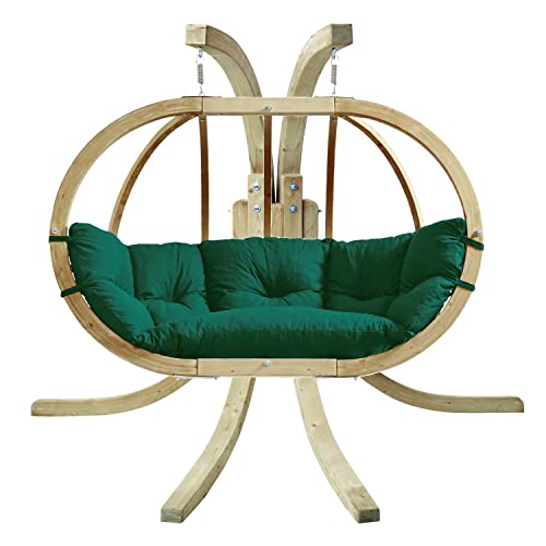 Amazonas AZ-4012150 Globo Royal green Hängematte, Belastbarkeit 200kg