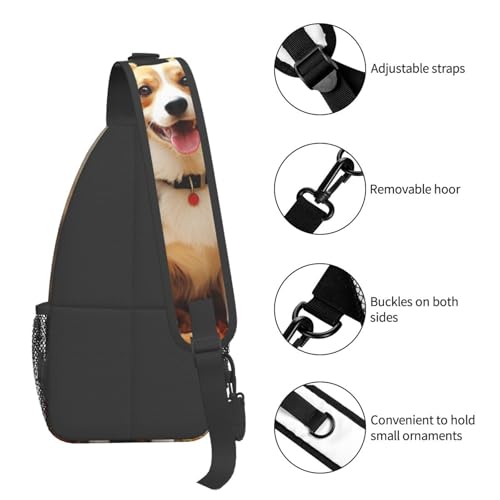 Morrales Small Sling para senderismo unisex negro miniatura 5