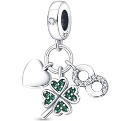 Four leaf clover lucky symbol three piece set