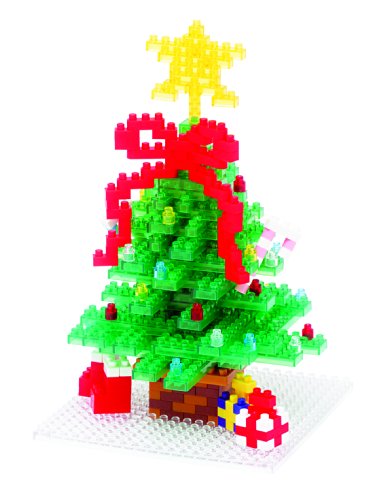 Nanoblock Christmas Tree Building Kit