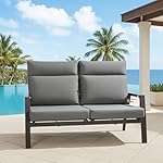 Patioco Loungebank Ohio 2-Sitzer Anthrazit