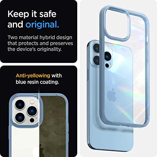 Image of Spigen for iPhone 13 Pro Case, Ultra Hybrid [No Magnet Ring][Anti-Yellowing] - Sierra Blue