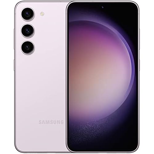 SAMSUNG Galaxy S23 Series AI Phone, Unlocked Android Smartphone, 128GB Storage, 8GB RAM, 50MP Camera, Night Mode, Long Battery Life, Adaptive Display, US Version, 2023, Lavender