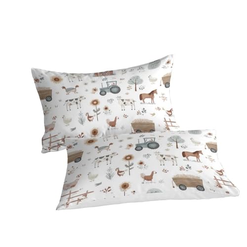 Houssette animaux de ferme à fermeture éclair et impression 3D durable