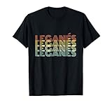 Legan&eacute;s Retro Inicio Vintage Ciudad Natal Camiseta