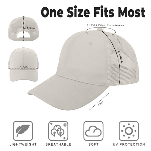 Image of ZH 12 Pack Mesh Trucker Hats, Bulk Baseball Caps for Men and Women, Trucker Cap Wholesale