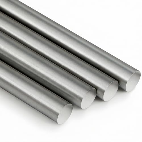 Image of Gisafai 4 Pcs 316 Stainless Steel Rod 1 /4'' Diameter 36'' (910mm) Length