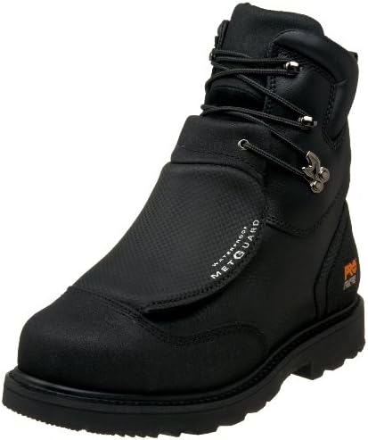 Timberland PRO Men's 53530 8" Metguard Steel-Toe Boot,Black,9.5 M