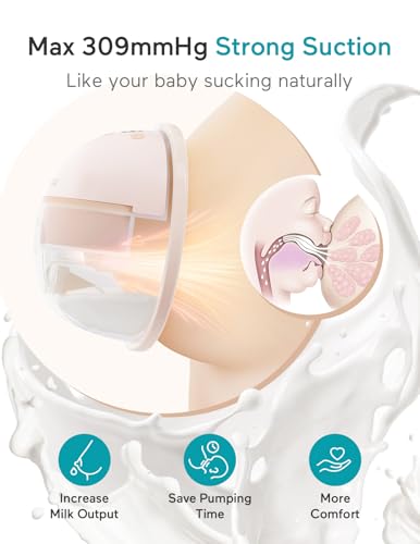image for Paruu Hands Free Breast Pump P16, Wearable Breast Pump Electirc Portab