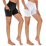 Ein Must-Have Kurze Hose: Für den Sommer brauchen Sie definitiv so eine bequeme und stylische Yoga Shorts. Geeignet zum Yoga, Joggen, Pilates, Gymnastik, Volleyball, Tanzen und Trainieren. Auch toll als tolle Alternative zu Sicherheitsslips und kann als Tennis- oder Tanzshortsunter Röcken oder Kleidern getragen werden, da es komplett flach auf der Haut liegt.