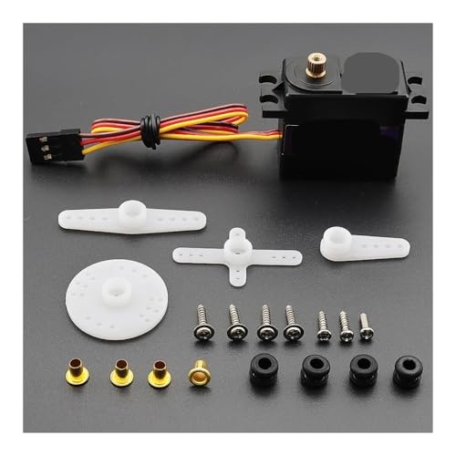 Servo digital de engranaje de 20g y 23,5 kg para dron RC FPV de 4,8 V-7,4 V