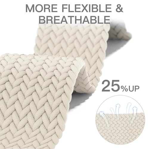 Correa magnética trenzada de nylon 22mm para reloj miniatura 3