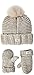 Produktbild UGG Baby-Mädchen K Infant Girls Solid Knit Set K Kleinkind Strickset, hellgrau, One Size