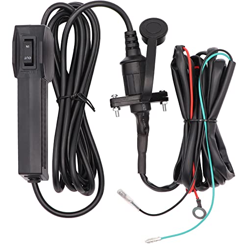 12V Winch Corded Hand Controller Remote Control Kit for ATV UTV Winch - Thumbnail 2