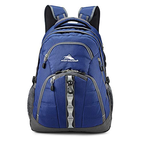 High Sierra Access 2.0 Laptop Backpack, True Navy/Mercury, One Size Dark Blue #TOP1