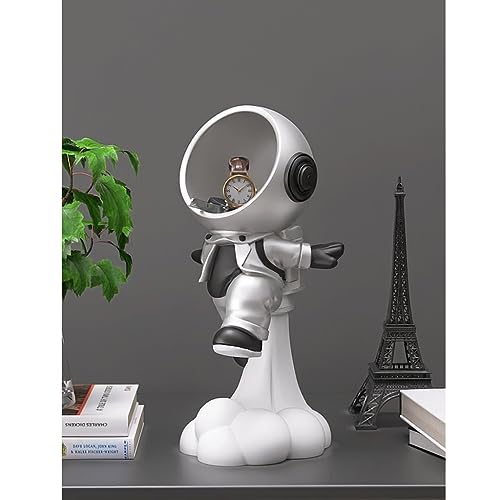 Bol à clés astronaute en résine pour entrée et salon - 3