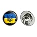 GRAPHICS & MORE Ukraine Coat of Arms Metal 0.75
