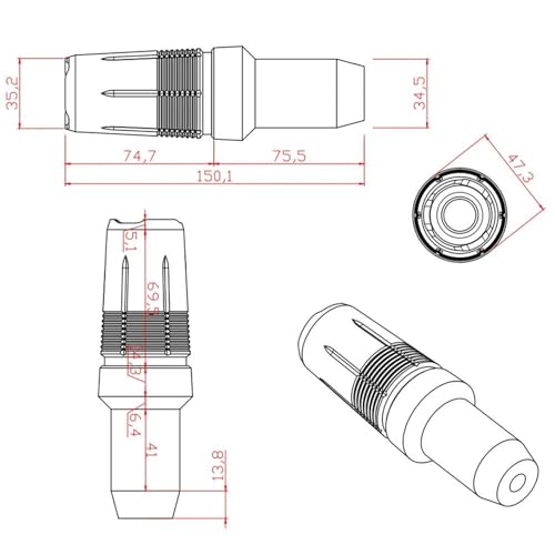Protecteur de crash pour Zontes 368G 368K 368D 368E curseur d'échappement moto rouge
