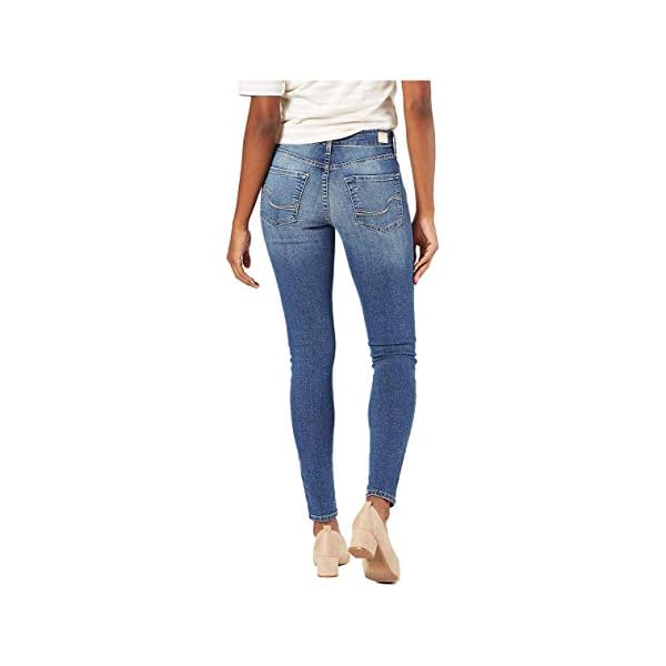 Signature-by-Levi-Strauss-Co-Gold-Label-Womens-Totally-Shaping-Skinny-Jeans Signature by Levi Strauss & Co. Gold Women's Totally Shaping Skinny Jeans (Standard and Plus), Cape Town-Waterless, 12 Medium