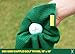 Handy Picks Golf Club Cleaner with Water, Spray Water Bottle Holds 5.5 OZ Water with Heavy Duty Metal Retractable Magnetic Clip, Waffle Microfiber Golf Towel, Ideal Golf Water Brush Combo Kit Green