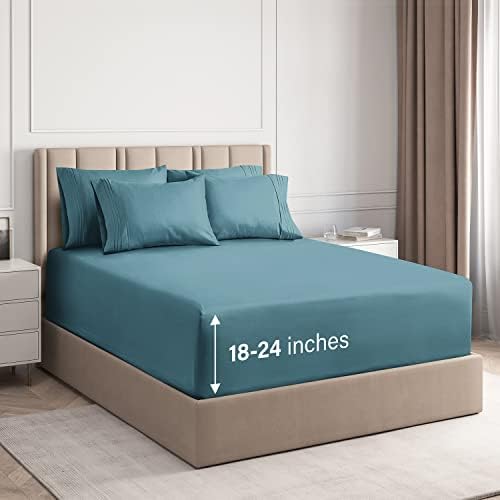 CGK Unlimited Double Duvet Set White - Double Bedding Set 3 PCS With Pillowcases - Ultra Soft Anti Allergic Non Iron Luxury Microfiber
