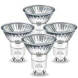 Halogen Bulb 50 Watt GU10 120V NP5 Replacement Bulb for Candle Warmer, Scent Wax Burner, Fragrance Melt, Warming JDR Dimmable, Warm White 2700K Pack of 4