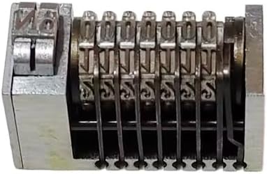 2 PCS 4x8 7-Digit Backward Jump Roman Numbering Machine for Printing Press