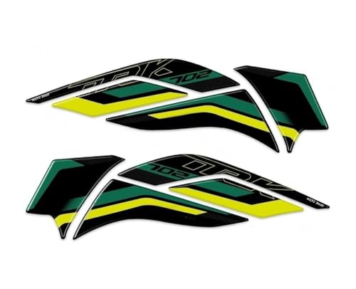 Autocollants protège réservoir moto TRK702 2023 2024 protection bouchon gaz