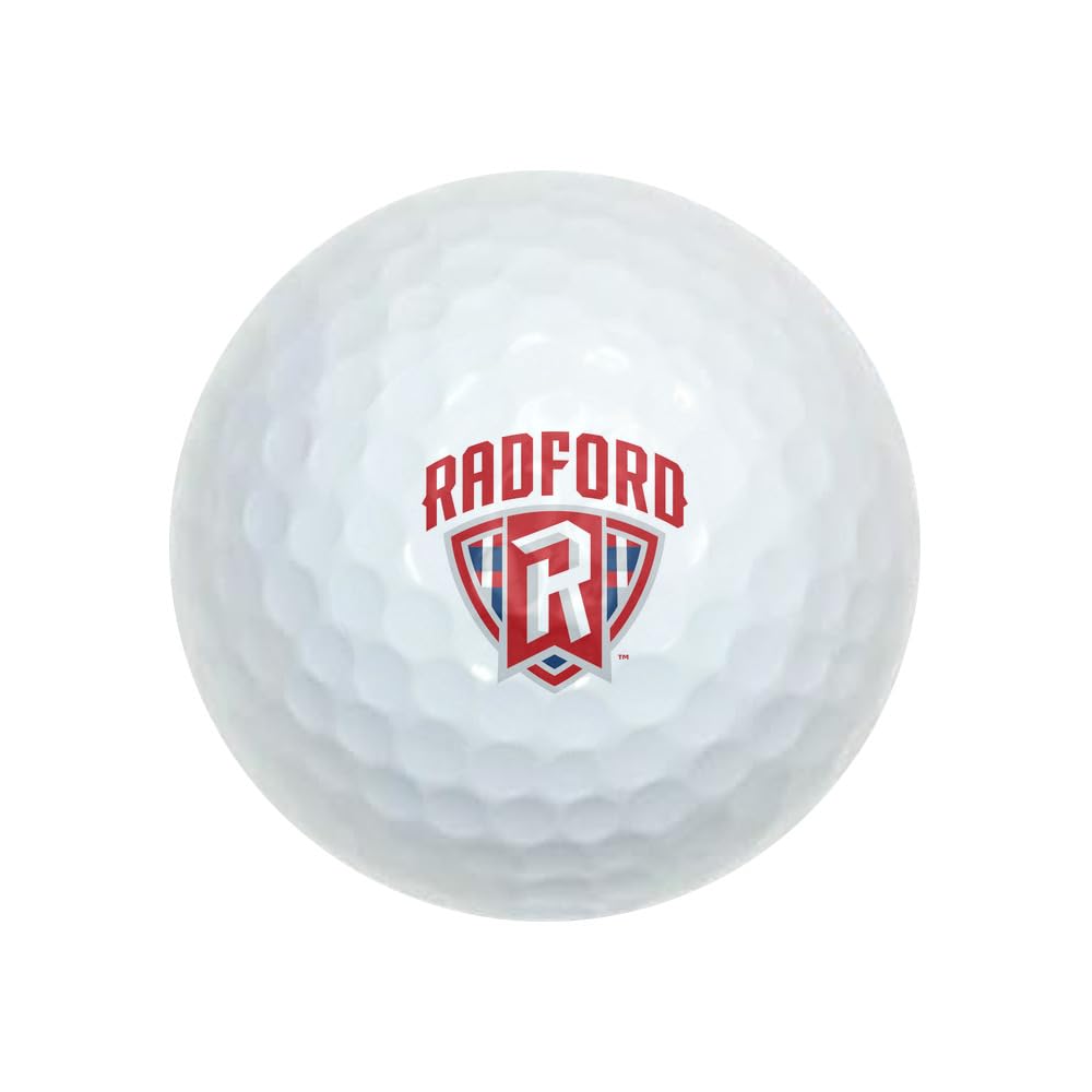 GRAPHICS & MORE Radford University Novelty Golf Balls 3 Pack