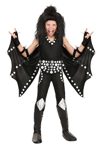 Disfraz Completo KISS Demon para Niños Rock Halloween miniatura 1