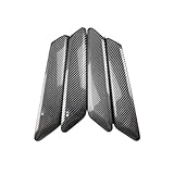 Compatibile con ABS Fibra di carbonio Maniglia interna for porta Tirare Rivestimento esterno della copertura Compatibile con Audi Q5 Sportback SQ5 2018 2019 2020 2021 Accessori interni