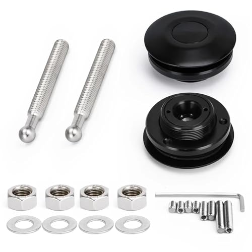 Kit de clips de verrouillage universels pour capot 62mm LZ-HP31 noir